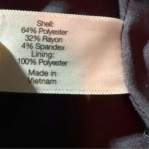 Lane Bryant Plaid Navy Notch Collar Blazer Sz. 14 Career Corporate Academia - Picture 7 of 9